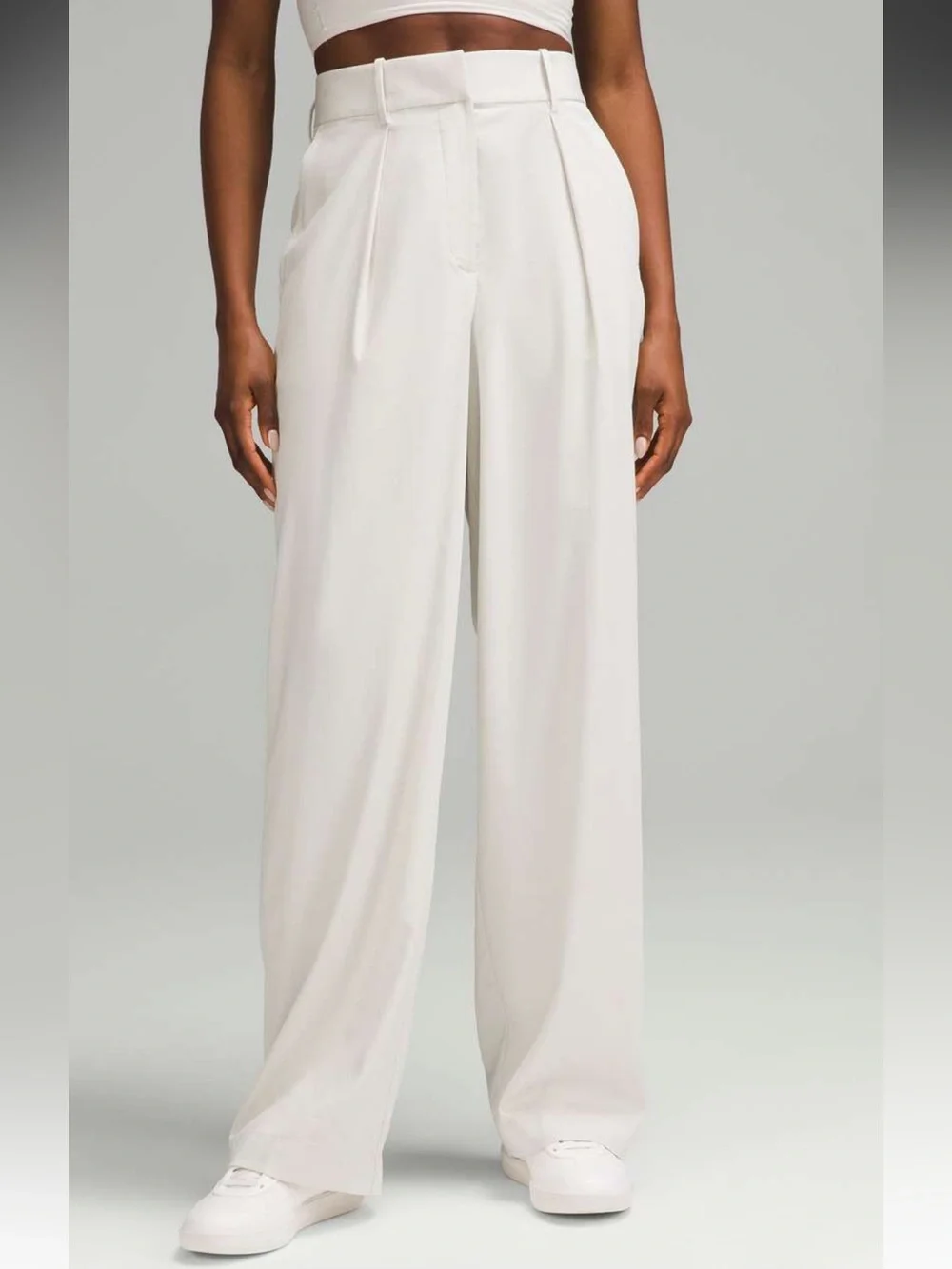 Lululemon High Rise Pleated Trouser Regular